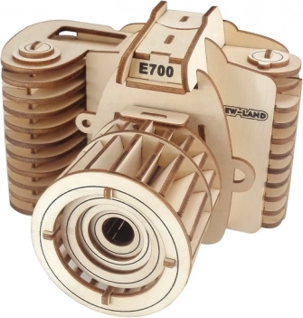 Holz-3D-Puzzle Kamera von Woodcraft
