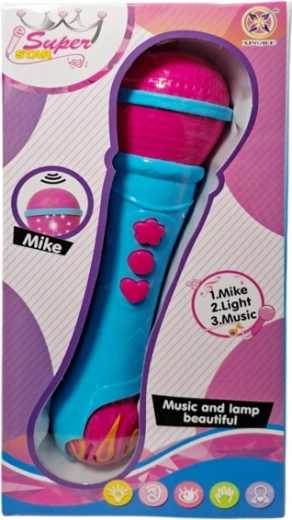 Kinder-Mikrofon mit Licht und Musik