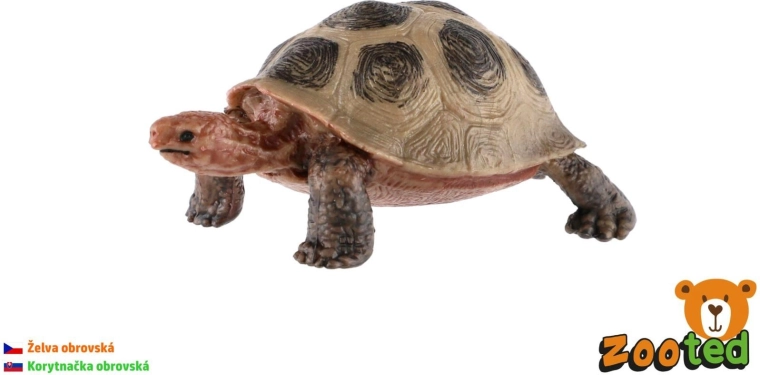Figur der Riesenschildkröte, 8 cm