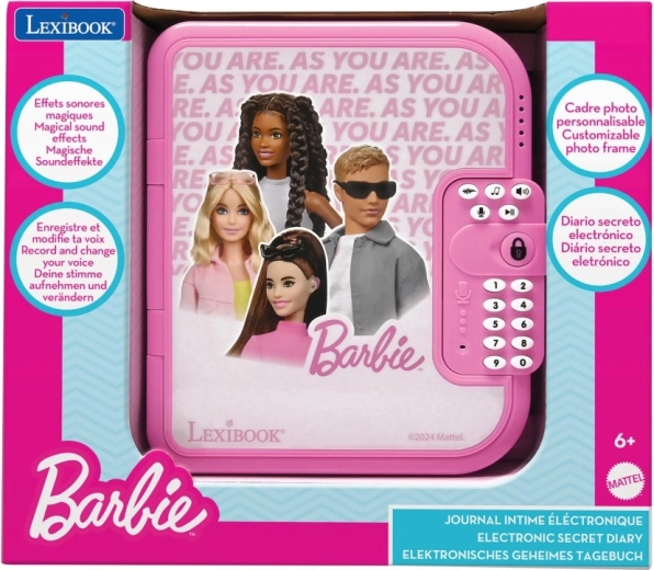 Elektronisches geheimes Tagebuch BARBIE von Lexibook
