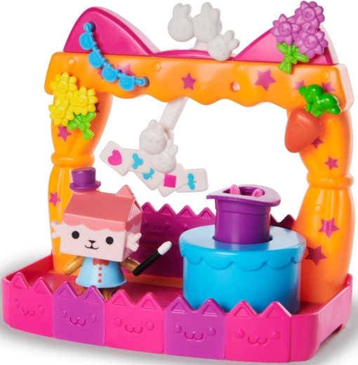 Tekturzątko-Figur und thematische Requisiten