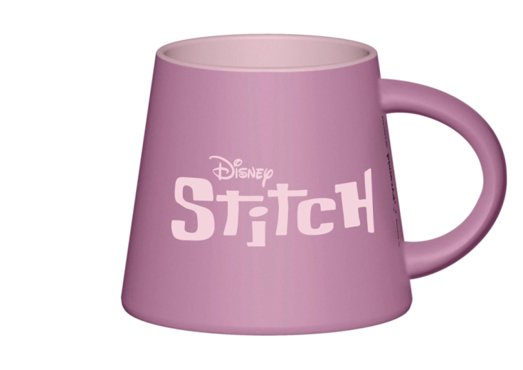 Offizieller Disney-Stil mit Stitch-Schriftzug