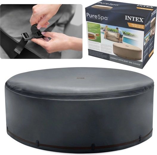 Intex PureSpa Isolierabdeckung für runden aufblasbaren Whirlpool