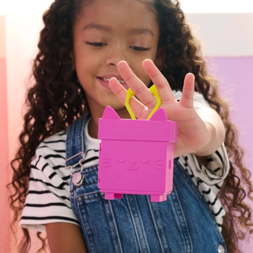 Tragbare Minibox in Katzenform