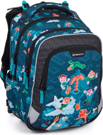 Bagmaster LUMI 24 E Schulrucksack – Würfelwelt