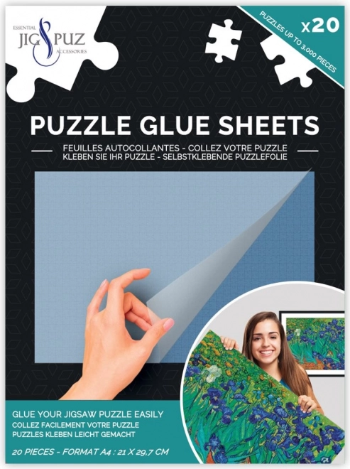 Klebefolie für Puzzle bis 3000 Teile