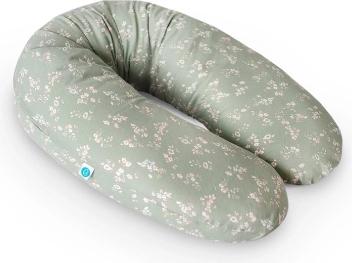 Still- und Schwangerschaftskissen Ceba Cebuszka Multi Green Meadow 190 cm