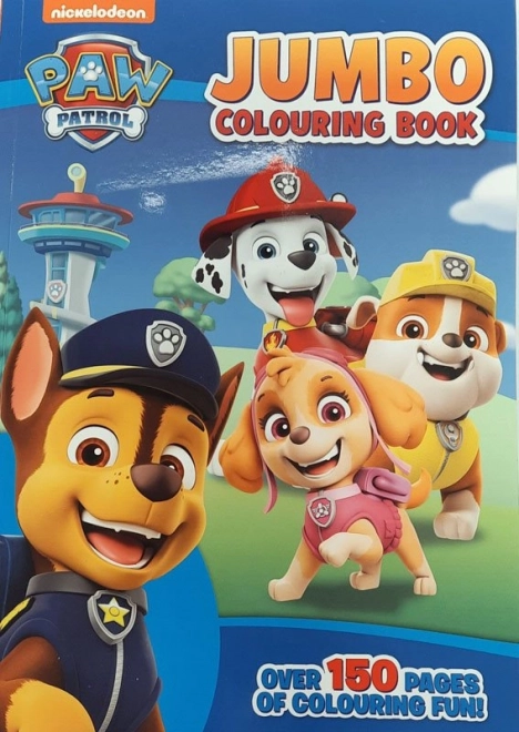 Ausmalbuch mit Aufgaben Paw Patrol