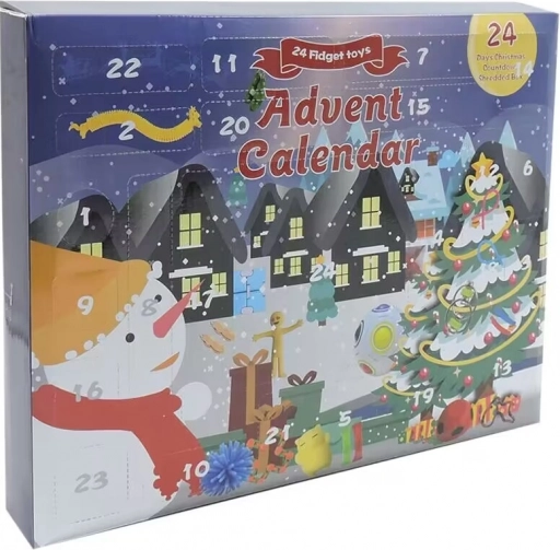 Adventskalender mit Scherzartikeln