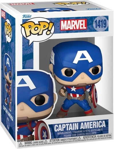 Funko Pop! Marvel New Classic Captain America #1419 - 1 Stück