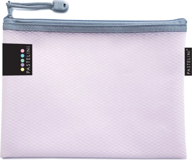 Netzhülle mit Reißverschluss A5 PASTELINI rosa