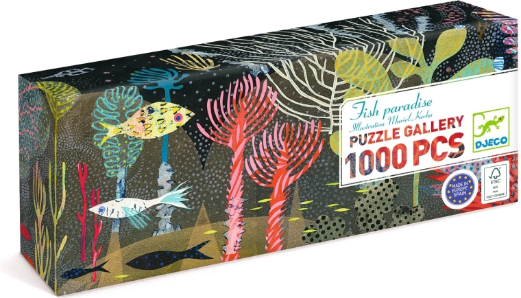 Djeco Puzzle Fischparadies 1000 Teile