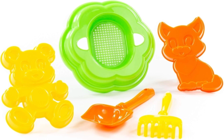 Niedliche Förmchen Kätzchen und Bär