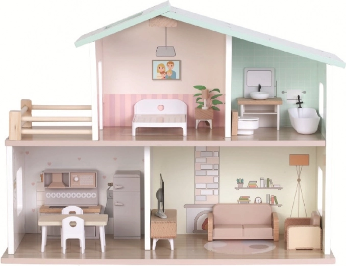 Voll ausgestattete Zimmer für endlosen Spielspaß