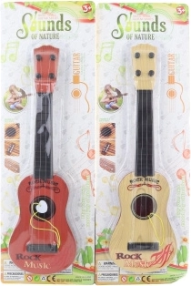 Gitarre auf Karte