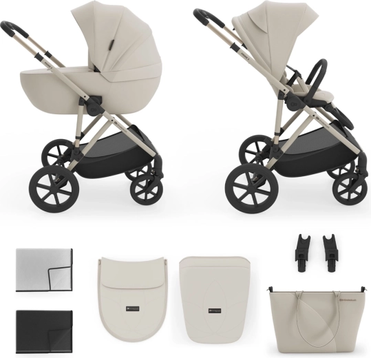 Kinderkraft Kombikinderwagen 2in1 Prime 3 sand dune