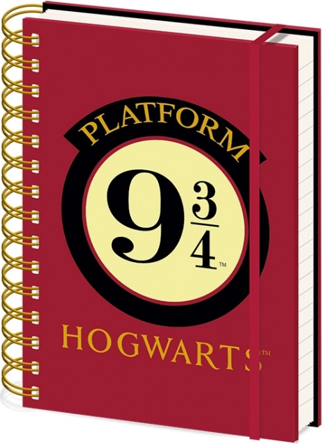 Ringblock A5 Harry Potter - Bahnhof 9 3/4
