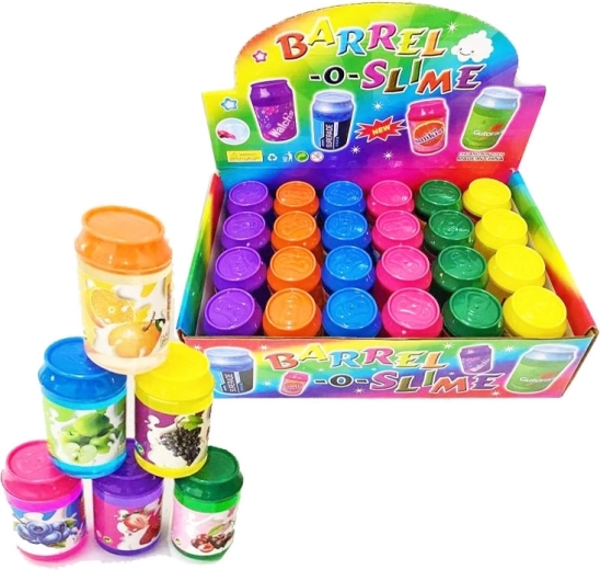 Slime Obstgarten im Fass