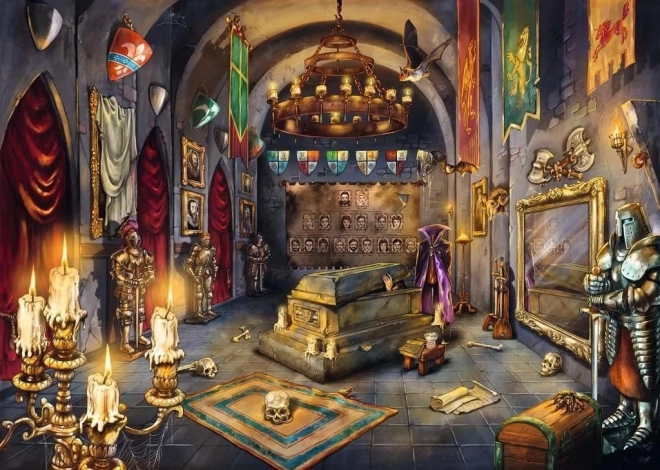 Puzzle mit 1000 Teilen – Vampirschloss RAVENSBURGER