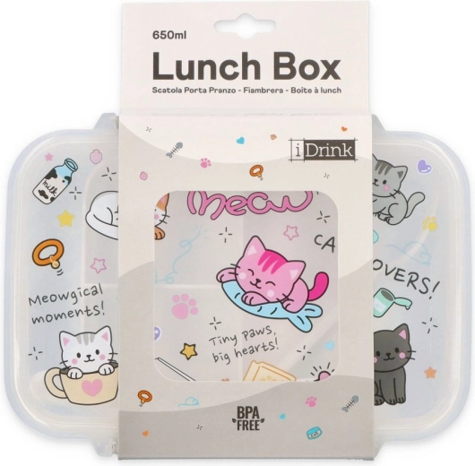 iTotal Lunchbox mit Kätzchen - 1 Stück