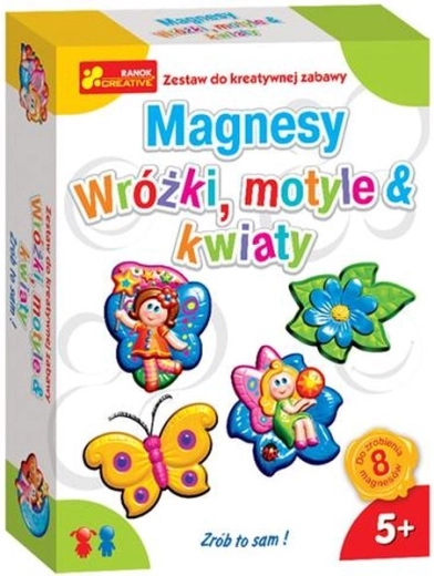 Ausmalbilder für Kinder Wróżki, motyle i kwiaty - 1 Stück
