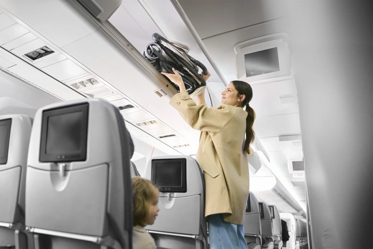 Reisegröße und automatisches Falten