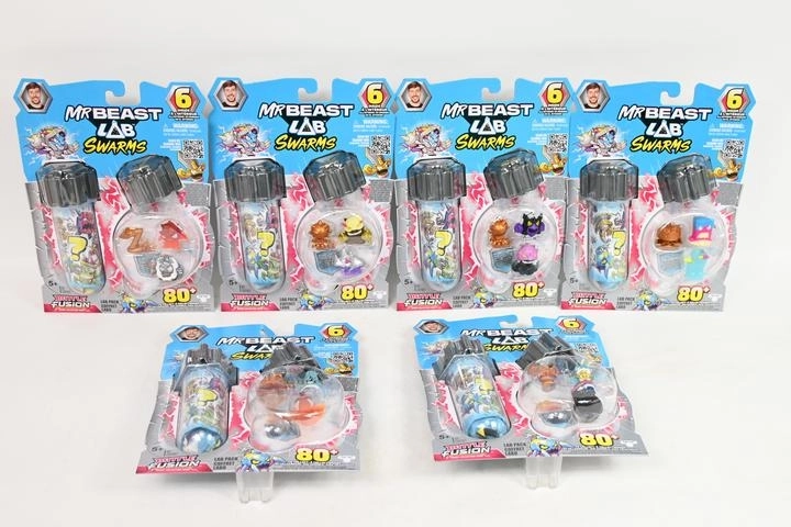 Cobi MrBeast Lab Swarms Serie 4 Sammler-Multipack (6 Packungen)
