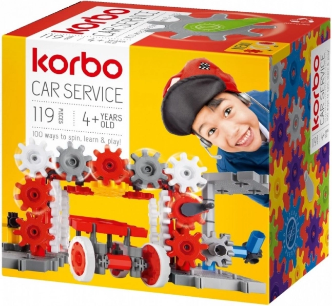 Konstruktionsset Korbo Car Service