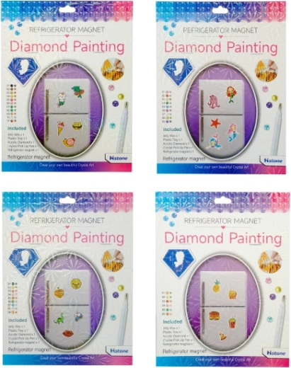 Kreativset zur Herstellung von Magneten mit bunten Kristallen