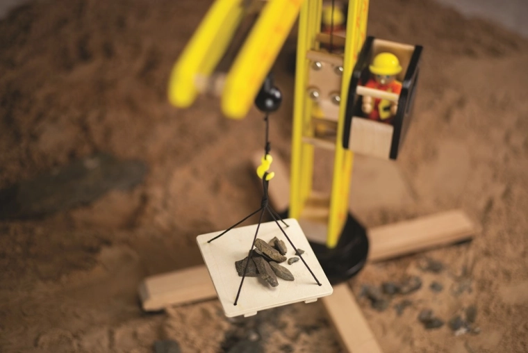 Mechanisches Heben und Senken der Last
