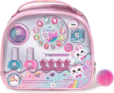 Kosmetikset für Kinder mit Täschchen