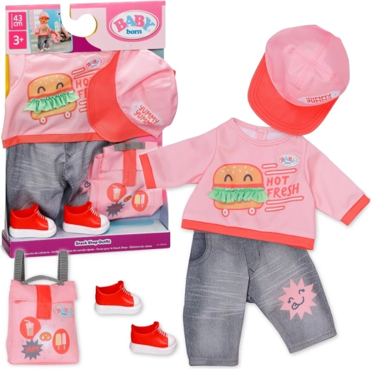 BABY born Outfit Snack Shop für Puppe 43 cm