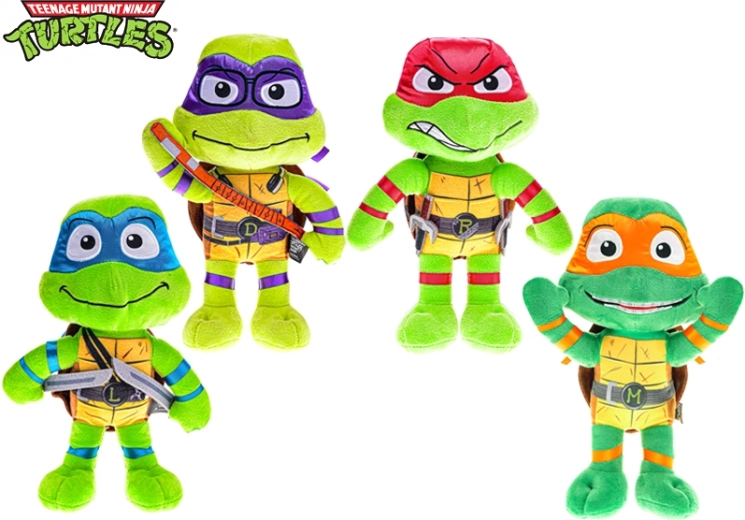 Plüschfigur Ninja Turtles: Mutant Mayhem 28 cm