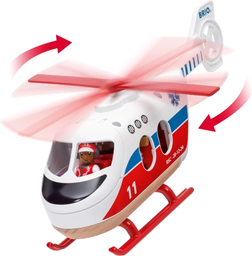 Drehende Rotorblätter für einen realistischen Flug