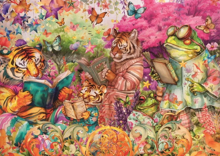 Puzzle Buchclub 1000 Teile Ravensburger