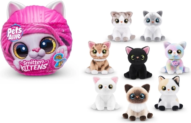 Interaktive Plüschkatze ZURU Pets Alive Smitten Kitten
