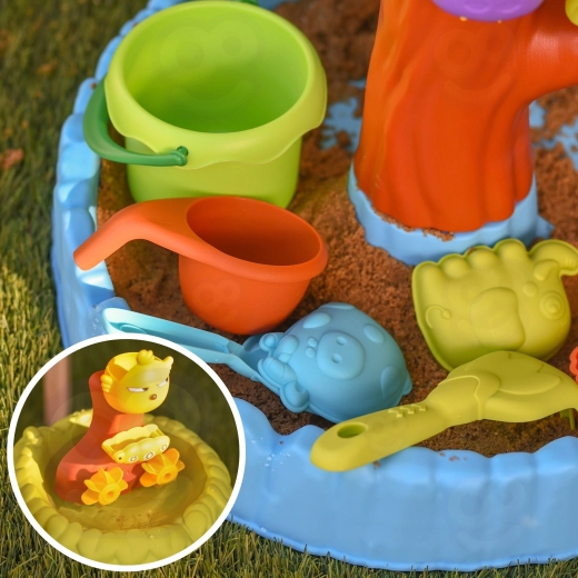 Acht Zubehörteile für kreativen Spielspaß