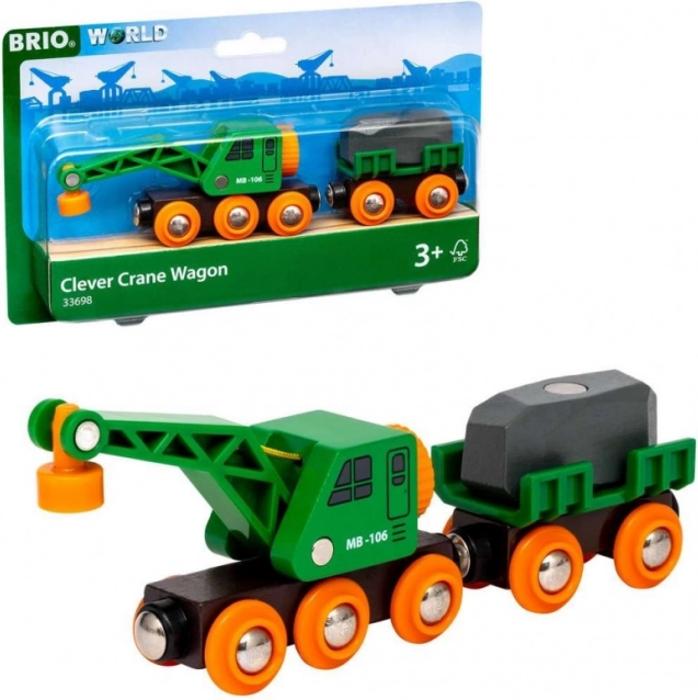 BRIO intelligenter Kranwagen