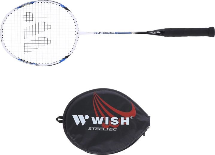 Badmintonschläger Wish Steeltec 9 blau