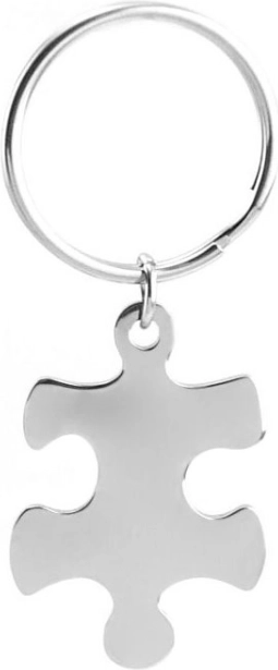 Stahlanhänger Puzzle Links