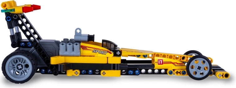 Getreues Erscheinungsbild eines Dragsters