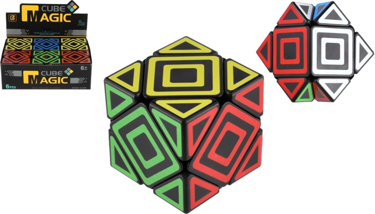 Plastisches Logikpuzzle-Würfel 5,5 cm