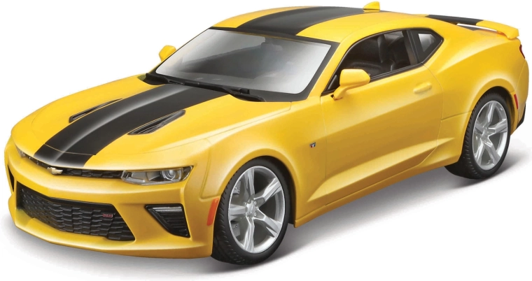 Maisto Chevrolet Camaro SS Metallmodell gelb 1:18
