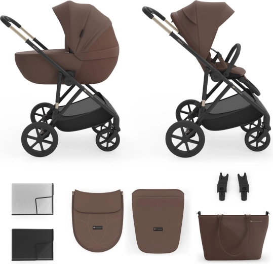Kinderkraft Kombikinderwagen 2in1 Prime 3 Velvet Mocca