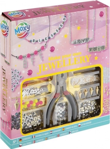 MOXY Schmuckherstellungs-Set mit Buchstaben