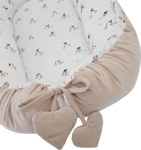 Angenehme Materialien: Baumwolle und Velvet Minky