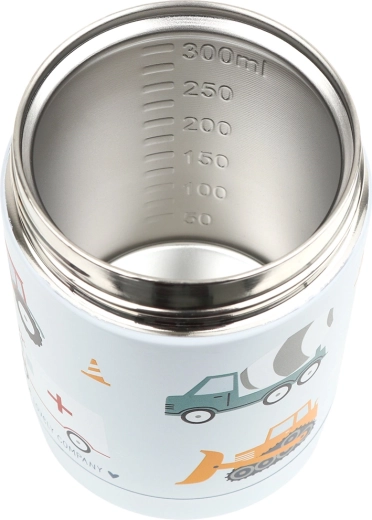 Edelstahl-Innenbehälter mit Skala bis 300 ml