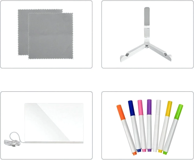 Alles zum Gestalten im Paket: 7 Marker und Tücher