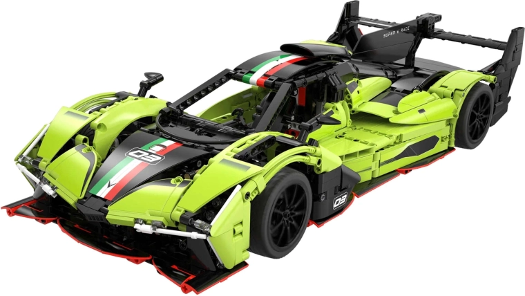 Authentische Details des Rennwagens