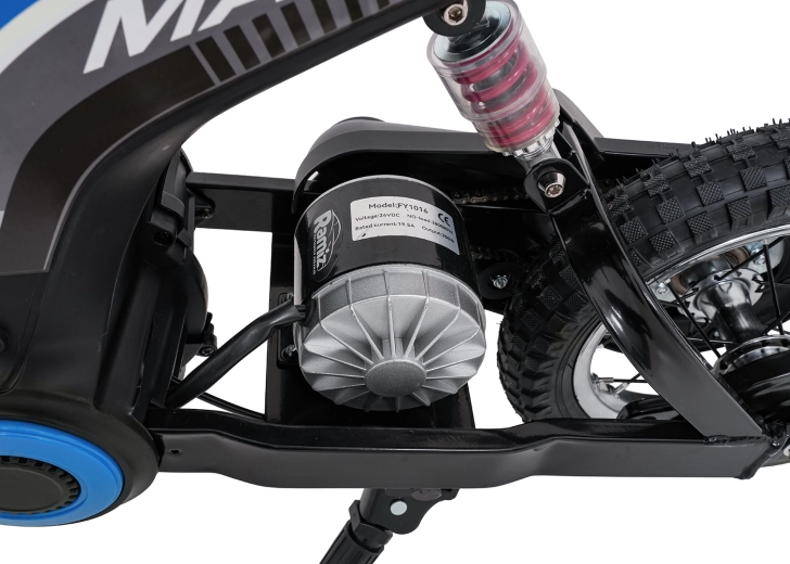 Leistungsstarker 350-W-Motor und 3 Geschwindigkeiten